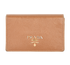 Prada Saffiano Card Holder, front view